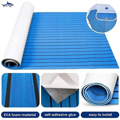 Rutschfester Vinyl-Bootsboden